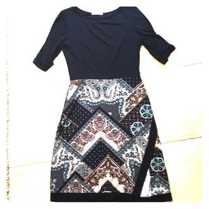 Stitch Fix Dress Black Knit M